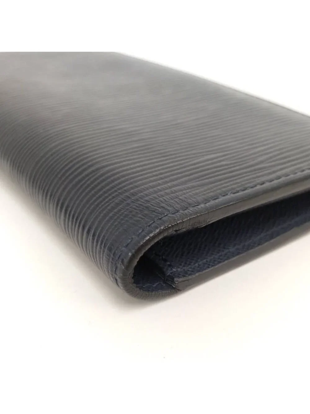Louis Vuitton Portefeuille Brazza NM Epi Damier Graphite Blue Marine Wallet